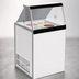 Thumbnail image #3 for Master-Bilt DD-26 Ice Cream Dipping/Display Merchandiser Freezer, 4-Tub, Slanted Glass, 115V