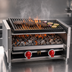 Thumbnail image #3 for American Range AECB-34 Countertop Gas Lava-Rock Char-Broiler, 36-Inch Wide, 3-Burner