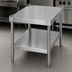 Thumbnail image #3 for Jade Range ST-24 24-Inch Stainless Steel Equipment Stand with Open Base and Bottom Shelf