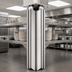 Thumbnail image #3 for Eagle Group Back-To-Back Heavy Duty Cantilevered Shelving Uprights, 84-Inch Floor-to-Ceiling Mount, Stainless Steel