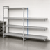 Thumbnail image #4 for Camshelving Premium 4-Shelf Solid Add-On Polymer Shelving Unit, 21