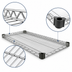 Thumbnail image #3 for QuadTruss Quad-Adjust Wire Shelf, 48 x 18 Inches, Stainless Steel Finish