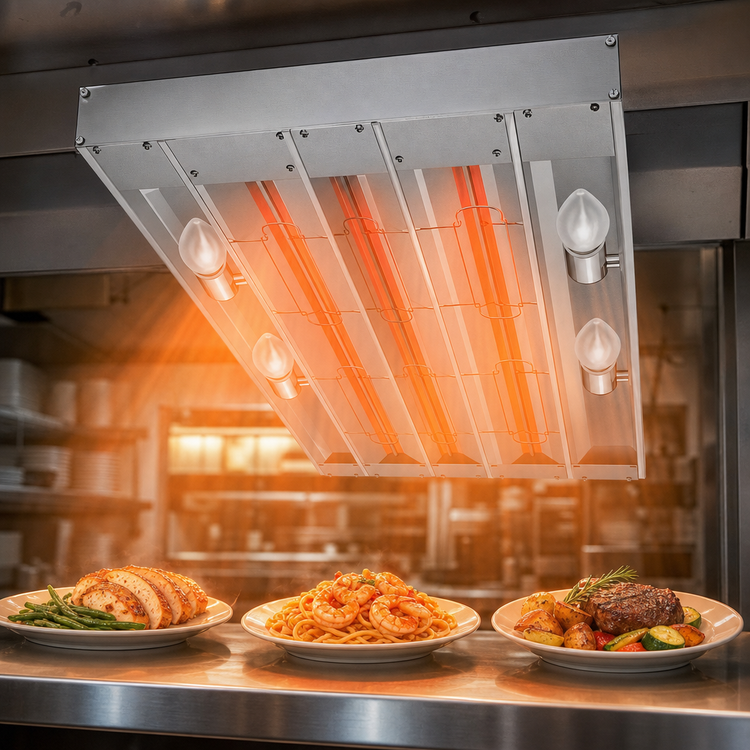 Product image #3 for Hatco Glo-Ray 30-Inch Unlighted Infrared Strip Heater, Aluminum, 825 Watts