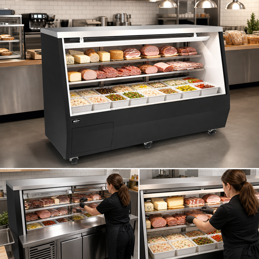 Full-Service Deli Display Design