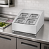 Thumbnail image #3 for Arctic Air ACP4SQ Compact Refrigerated Countertop Prep Unit, 15 Inch Wide, 4 x 1/6 Pan Capacity