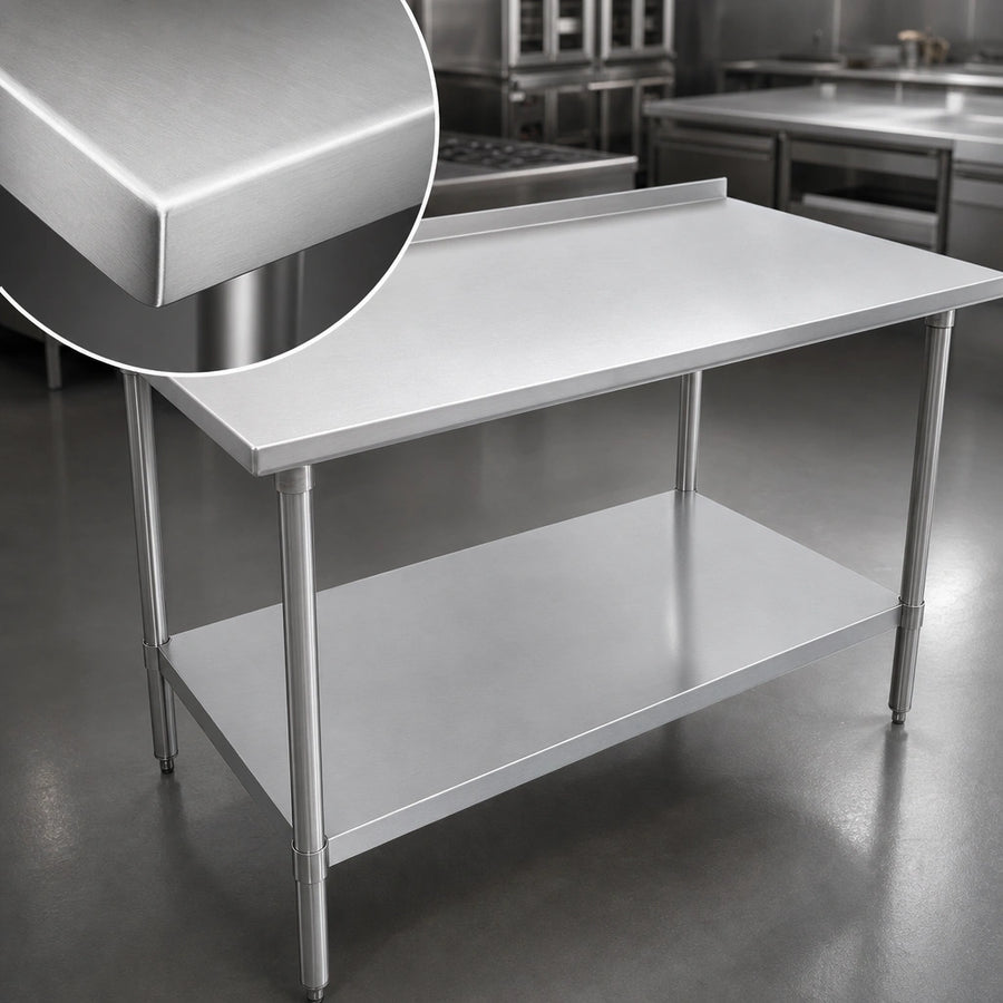 14-Gauge Stainless Steel Top