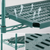 Thumbnail image #3 for QuadPlus 72-Inch x 21-Inch Vented Green Polymer Shelf Mat with MICROGARD Antimicrobial Protection
