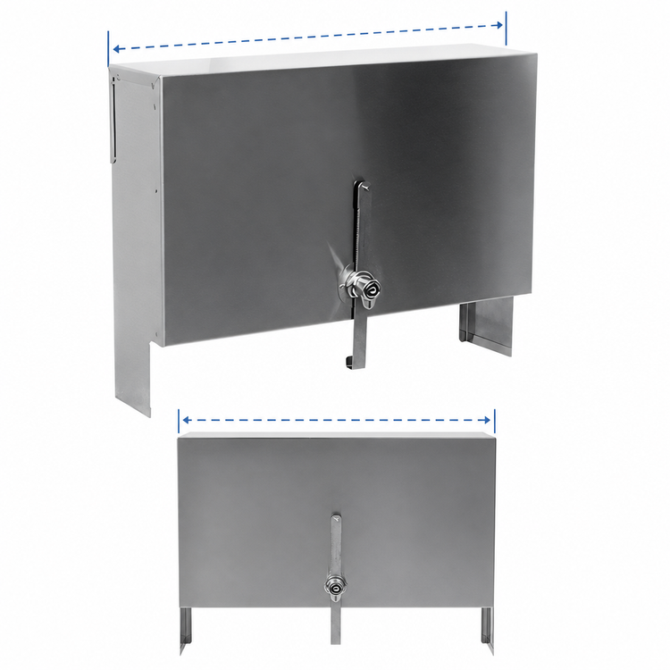 Product image #3 for CHOICE Single 33-Inch Stainless Steel Speed Rail Locking Cover