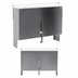 Thumbnail image #3 for CHOICE Single 33-Inch Stainless Steel Speed Rail Locking Cover