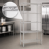 Thumbnail image #3 for Eagle Group 5-Tier Wire Shelving Starter Unit, 60 x 24 x 74 Inches, Stainless Steel Finish