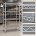 Thumbnail image #3 for Eagle Group Valu-Master 4-Tier Starter Wire Shelving Unit, 36