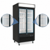 Thumbnail image #3 for Kelvinator Commercial 39.5-Inch Two-Section Reach-In Glass Door Refrigerated Merchandiser, Bottom-Mount, 36 Cu. Ft., Sliding Doors