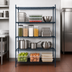 Thumbnail image #3 for Mixrite 36-Inch x 24-Inch 4-Shelf Epoxy Wire Shelving Unit with 74-Inch Posts