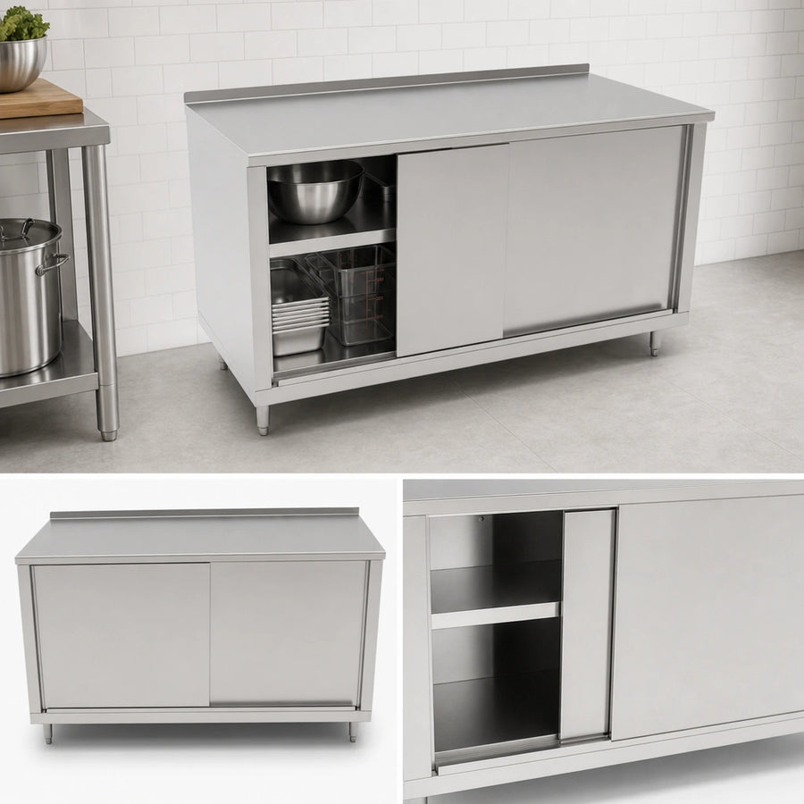 Sliding Door Cabinet Base