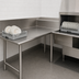 Thumbnail image #3 for John Boos Pro-Bowl L-Shaped Soiled Landing Dishtable, 96-Inch Corner-to-End, Left-to-Right
