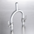 Thumbnail image #3 for Krowne Stainless Steel Beer Y Assembly with Shut Off Valves