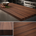 Thumbnail image #3 for Boos Block American Black Walnut Edge Grain Kitchen Countertop, 144 x 42 x 1-1/2 Inch, Varnique Finish
