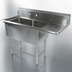 Thumbnail image #3 for John Boos Pro-Bowl 2-Compartment Stainless Steel Sink with Right Drainboard
