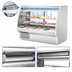 Thumbnail image #4 for Migali Competitor Series® 72-Inch Full-Service Curved Glass Refrigerated Deli Display Case, 34.5 Cu. Ft.
