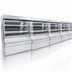 Thumbnail image #3 for Howard-McCray 35E Series Endless Dairy Open Merchandiser, 147-Inch Wide, Remote Refrigeration, LED-Lit Shelves