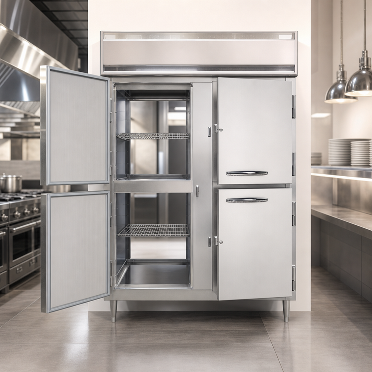 Product image #3 for Continental Refrigerator DL2WE-PT-HD Designer Line Extra Wide Pass-Thru Heated Holding Cabinet