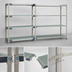 Thumbnail image #3 for MetroMax i 4-Shelf Add-On Polymer Shelving Unit, 48 in. W x 24 in. D x 63 in. H