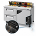 Thumbnail image #3 for Turbo Air Super Deluxe 60-Inch Two-Section Sandwich/Salad Prep Table with 2 Drawers and 1 Right-Hinged Door