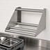Thumbnail image #3 for Eagle Group Wall-Mounted Tubular Dishtable Rack Shelf, 21 x 15.5 x 12 Inches, Knock-Down, 304 Stainless Steel