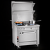 Thumbnail image #3 for Southbend Platinum 32-Inch Gas Heavy Duty Range with 2 Open Burners, 16-Inch Charbroiler and Cabinet Base