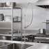 Thumbnail image #3 for T&S Brass Single-Hole Deck-Mount Pre-Rinse Unit with 12-Inch Swing Nozzle and Add-On Faucet