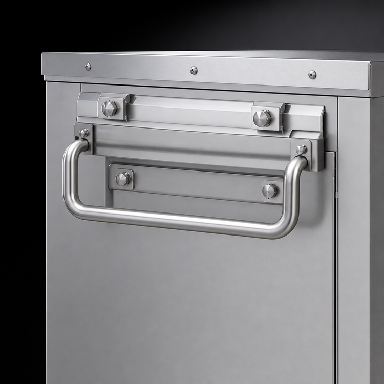 Product image #3 for Cres Cor Rear-Mounted Bail Handle Kit for Heated Cabinets