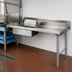 Thumbnail image #3 for Eagle Group Straight Soiled Dishtable with 20 x 20 x 5 Pre-Rinse Sink, 36 x 30 Inches, Right-to-Left Operation