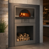 Thumbnail image #3 for Marra Forni EF90W Enclosed Facade Round Wood-Fired Brick Pizza Oven with Stand