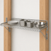 Thumbnail image #3 for Snap-n-Slide Wall-Mounted Wire Shelf, 72 Inch W x 12 Inch D, 210 lb Capacity