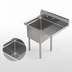 Thumbnail image #3 for Sapphire Manufacturing 1-Compartment Stainless Steel Sink with Right Drainboard