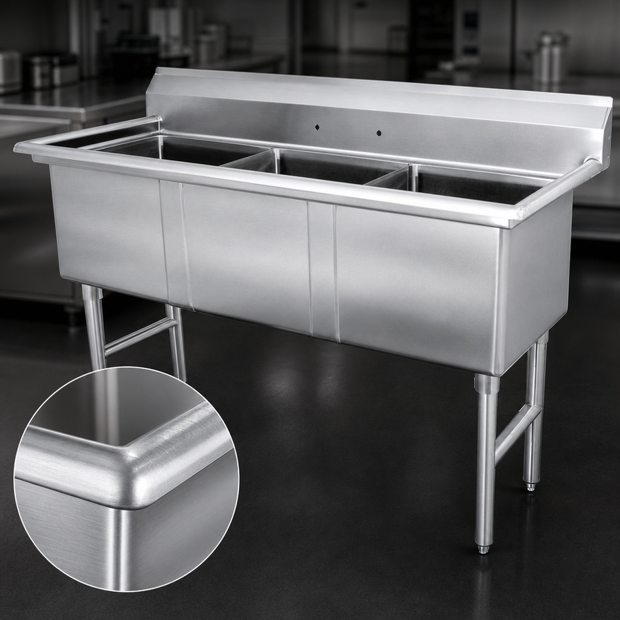 304 Stainless Steel Construction