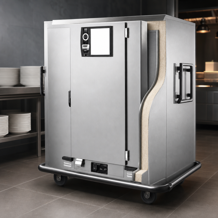 Product image #3 for Metro Heated Banquet Cabinet, Single Door, 180-Plate Capacity, Quad-Heat Dual Fuel System