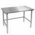 Thumbnail image #3 for John Boos Stallion 30 Inch x 36 Inch 14-Gauge Stainless Steel Work Table with Safety Edge