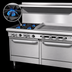 Thumbnail image #3 for Southbend S-Series 60-Inch Commercial Gas Range with 4 Open Burners, 36-Inch Griddle, and 2 Standard Ovens