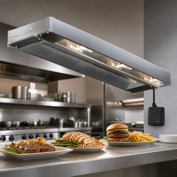 Product image #3 for Eagle RedHots 108-Inch Single Lighted Strip Heat Lamp with Remote, 120V, Standard Wattage