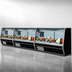 Thumbnail image #3 for Howard-McCray 32E Series 74-Inch Fish & Poultry Service Case, Self-Contained, LED, Black Exterior/White Interior