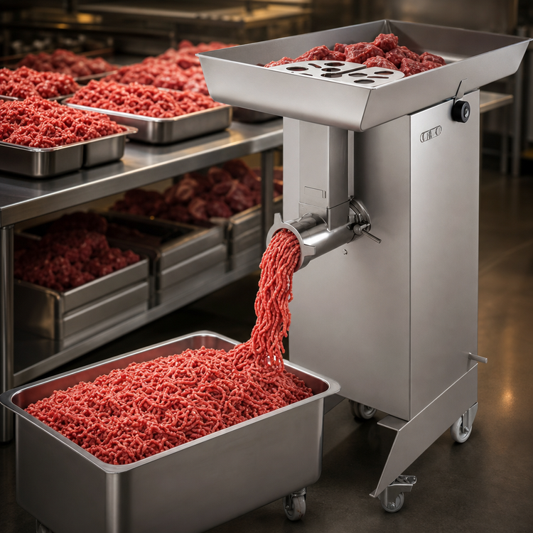 Product image #3 for Univex MG32 Floor Model Meat Grinder, 4 HP, 208-240V, 3-Phase, 2,425 lb/hr