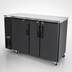 Thumbnail image #3 for BK Resources 72-Inch 3-Door Back Bar Refrigerator with Solid Doors and LED Lighting