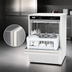 Thumbnail image #3 for Jet-Tech High-Temperature Undercounter Door-Type Glasswasher with Built-In Electric Booster