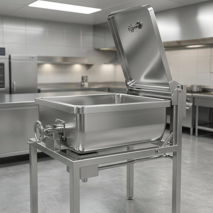 Product image #2 for Legion Combi-Pan DCS41-11 Direct Steam 49-Gallon Tilting Skillet