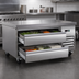 Thumbnail image #3 for Serv-Ware 50-Inch Two-Drawer Refrigerated Chef Base with Side-Mounted Self-Contained Refrigeration
