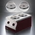 Thumbnail image #3 for Garland Designer Series 15-Inch Electric Countertop Hot Plate with 2 Sealed Solid Elements