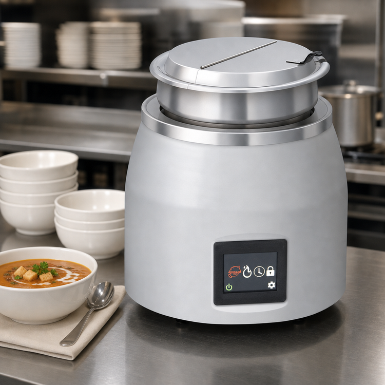 Product image #3 for Hatco Countertop Dry Soup Warmer, 7 qt., 120V