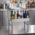 Thumbnail image #3 for Advance Tabco Prestige Supreme Free-Standing Insulated Bottle Storage Unit with Ice Bin, 12 x 25 Inches, 6-Bottle Capacity