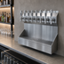Thumbnail image #3 for Kronos 8-Faucet Wall-Mount Glycol-Cooled Draft Tower with Glass Rinser